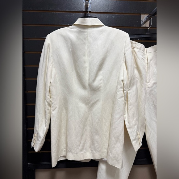 Classiques Entier Silk Linen Suit NWT Sz L / 12 - Picture 4 of 8